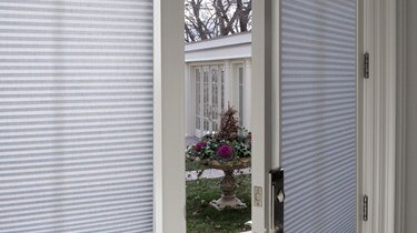 Blinds.ca: French Door Light Filtering Cellular Shade